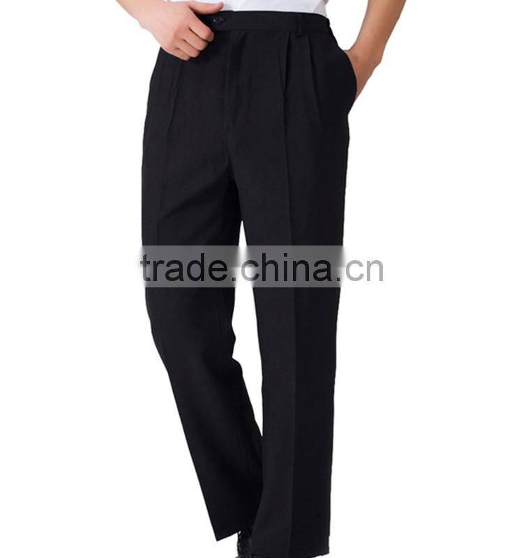 wholesale custom lastest hotel waitress uniform design suit pants