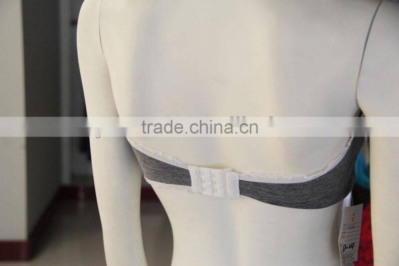 seamless knitting lady sexy strapless bra tube top