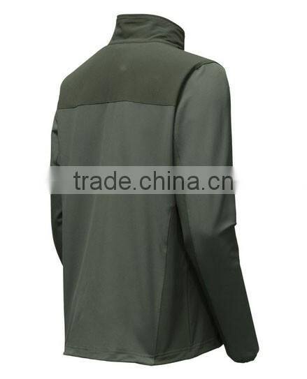 2017 Fashionable Outdoor Clothing Windproof Men Softshell Jacket