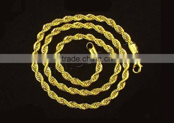 Brass Cable Link Necklace Chain jewelry gold chain dubai new gold chain design for men