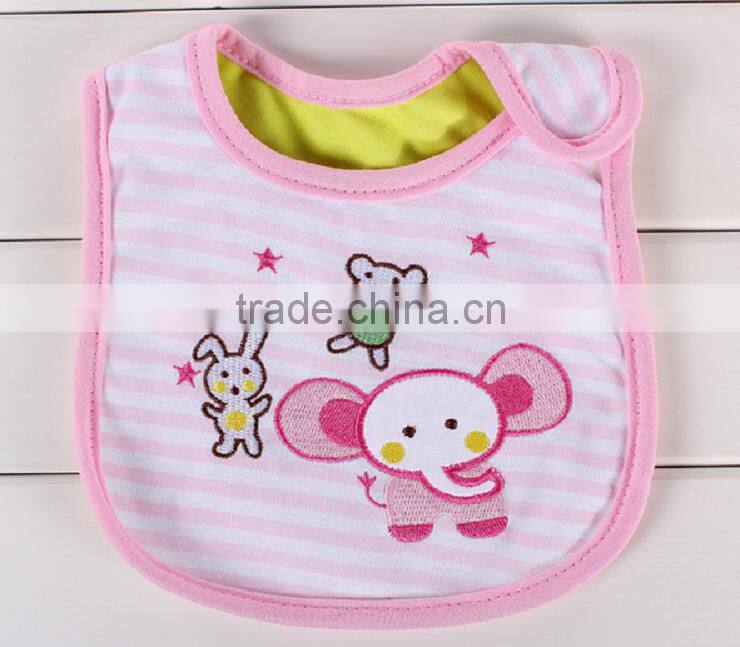 China baby bib manufacturer 2016 new arrival cotton bandana baby bib cute silicone baby bib