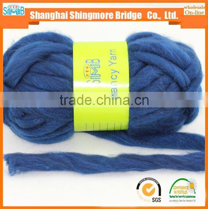 Chunky knitting yarn supplier cheap wholesale super soft chunky yarn acrylic for knitting sweater hat