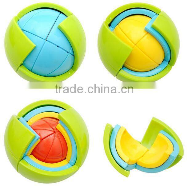 3D plastic wisdom ball puzzle magic ball for kids creative educational toy