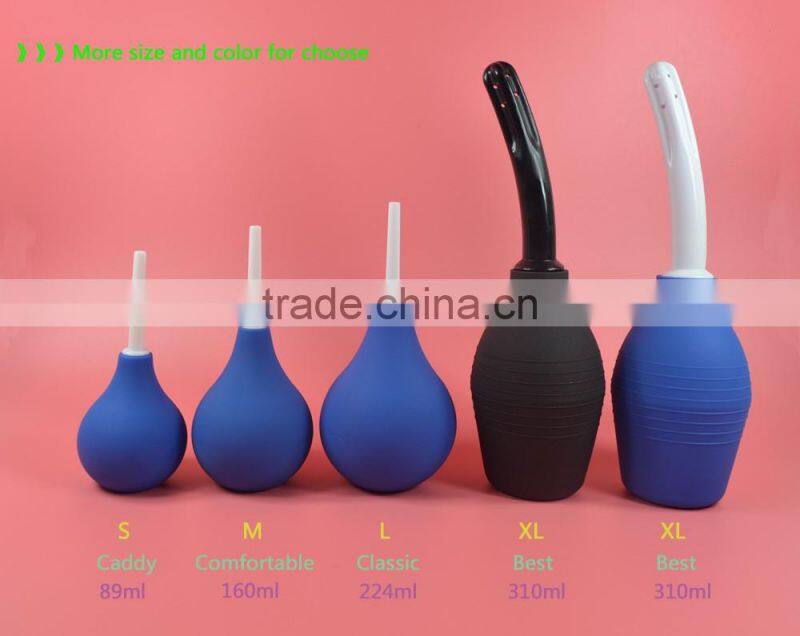 Vaginal Clean Douche Enema Anus Flushing Device Medical Silicone Anal Cleaning Syringe Device Adult BDSM Gay Anal Sex Toys