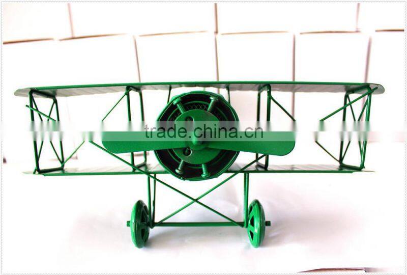 Metal Crafts Vintage Fighter Plane in 4 Tone