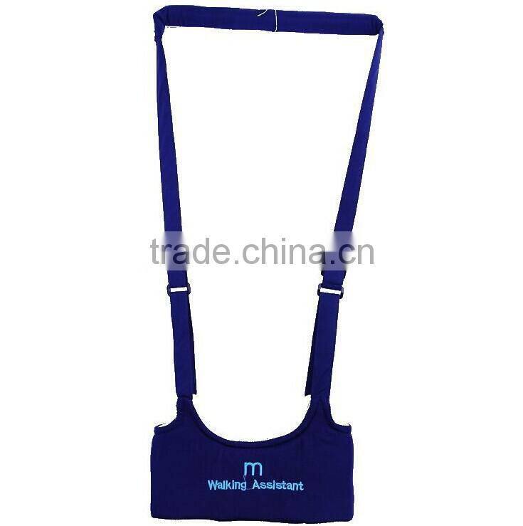 Dark Blue walker With bar updated more easily baby learn to parents do not bending over Reduces back pain
