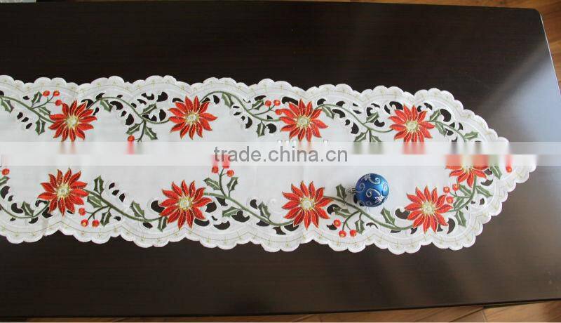 Christmas Table Runner in Pointed End