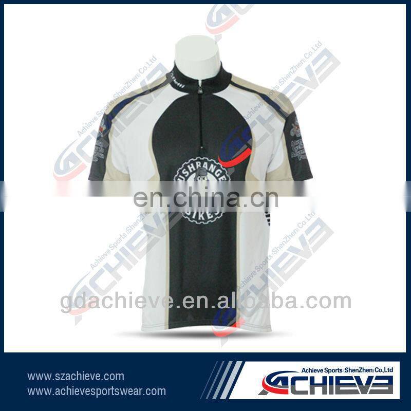 2017 new fashion sublimation wicking finished cycling wear