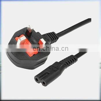 BS certification power cord 250v 10a generator plug and socket extension cord machine power cable 3x2.5