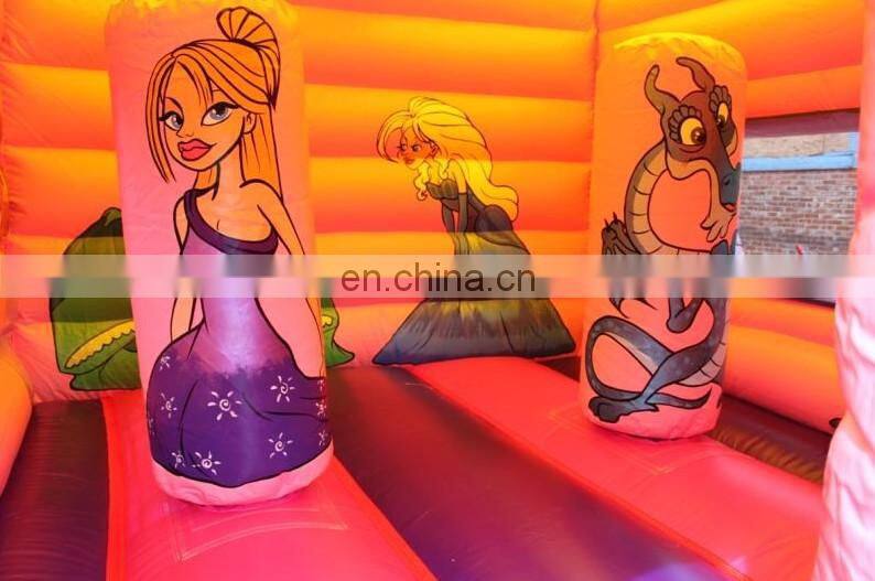 Themed Princess Inflatable Combo/Pink Combo
