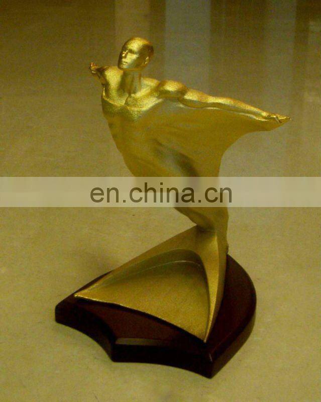 metal angel figurine holding star for home decoration