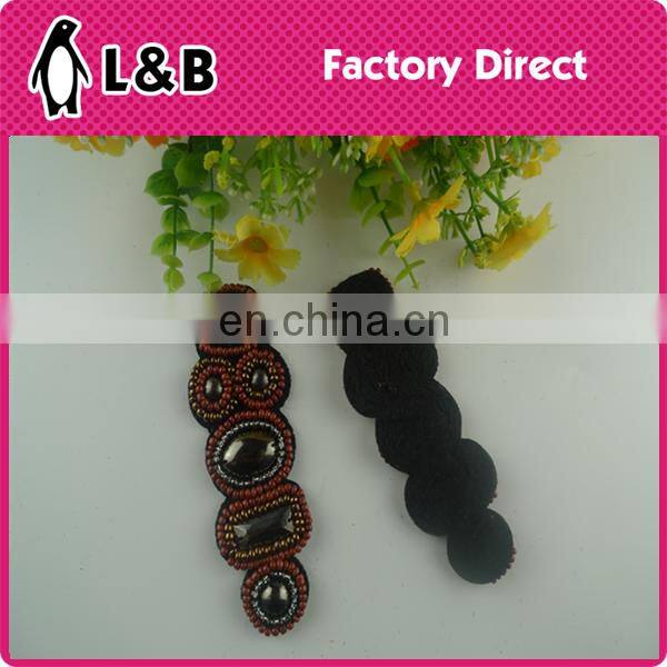 2017 wholesale popular fashion shoe accessories with rhinestone