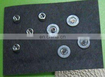 butterfly pu leather patch with rhinestones, jeans label with badge