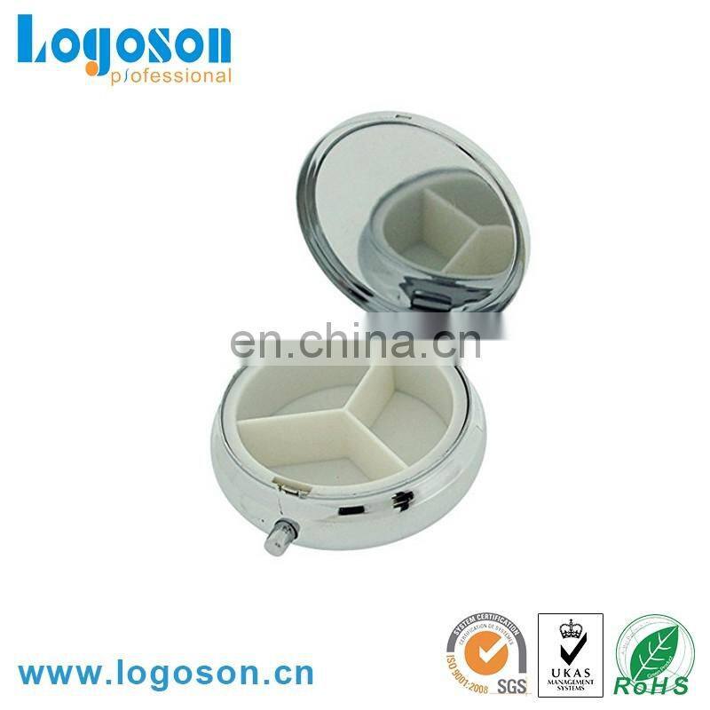 Union Jack Design pill box 3 Compartment Travel Pill Case