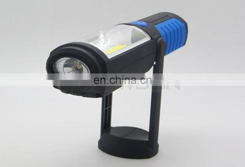 Adjusting Stand Magnetic Hook Swiveling LED Flashlight Emergency Work Light