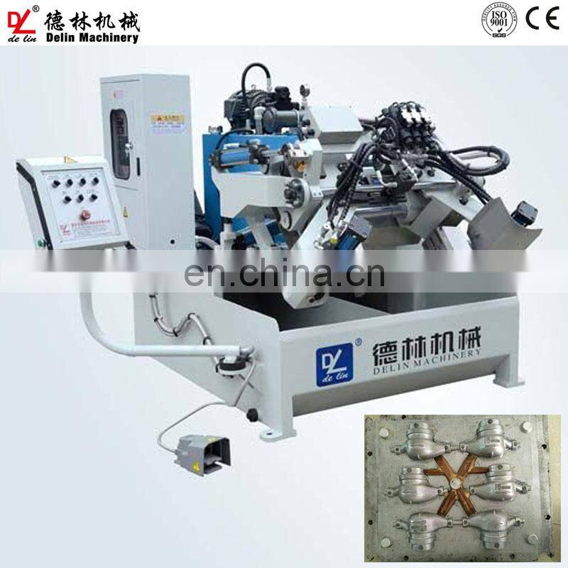 Metal ingot gravity die cast machine and brass zinc die casting machine