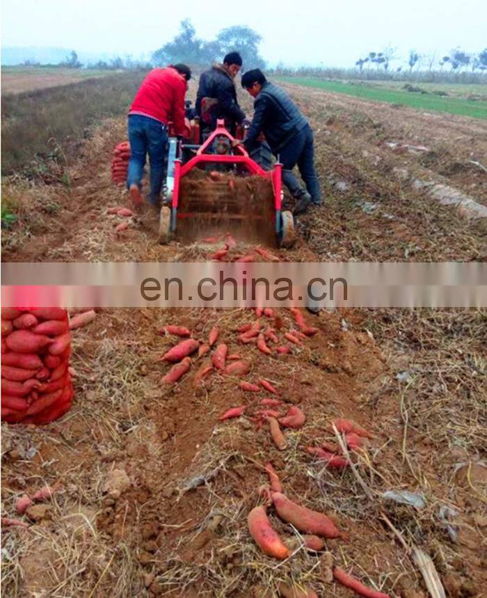 New 1 row 2 rows potato machine sweet potato digger potato peanut harvester for sale