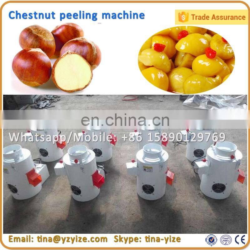 chestnut processing castanea sativa opening and cutter machine