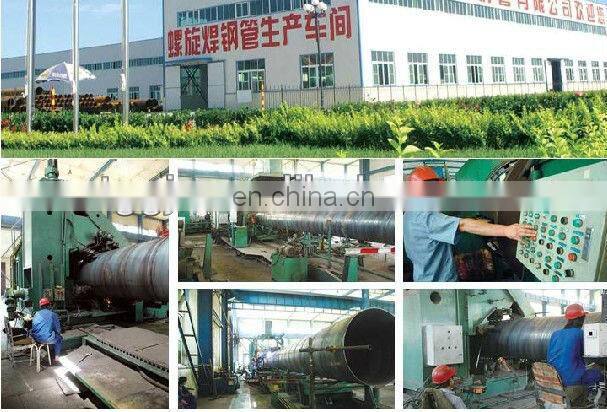 Spiral welded steel pipe with large diameter China Supplier