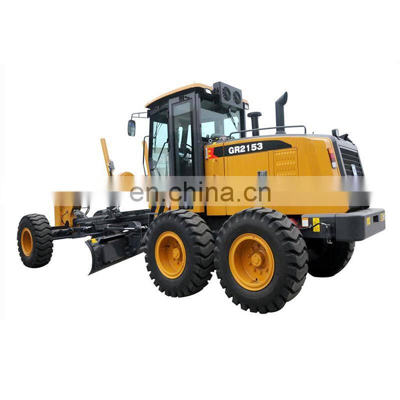 GR215 Motor Grader Grading Machine Road Construction Equipment with 215hp