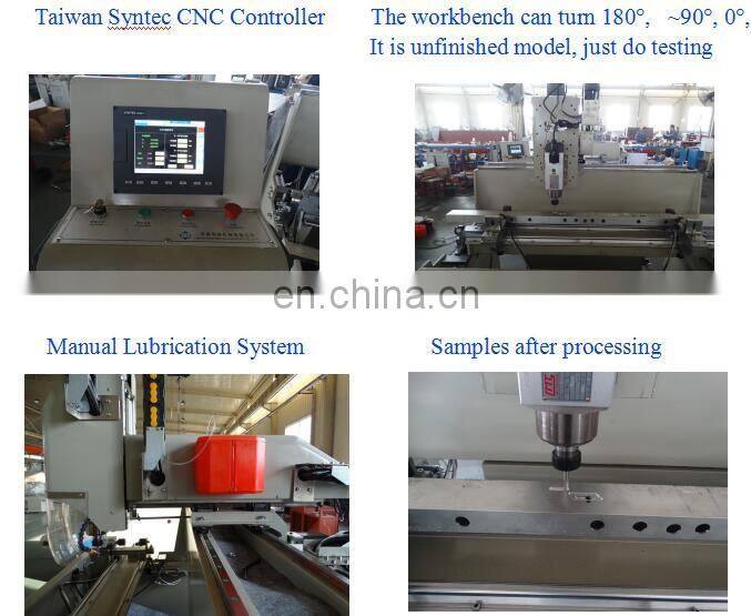 Cheapest China 1200mm CNC Drilling copy router Machinery for Aluminum Window Door