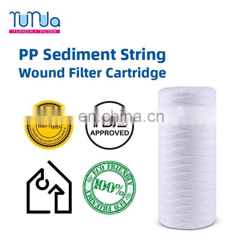 2020 NEW Water Filter Cartridge Cotton Pp String Wound Cartridge Water Filter