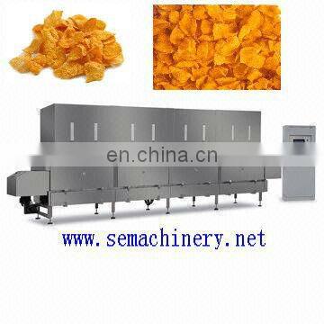 jinan saixin 150kg/h corn flakes making machine price india breakfast cereals making extruder processing line