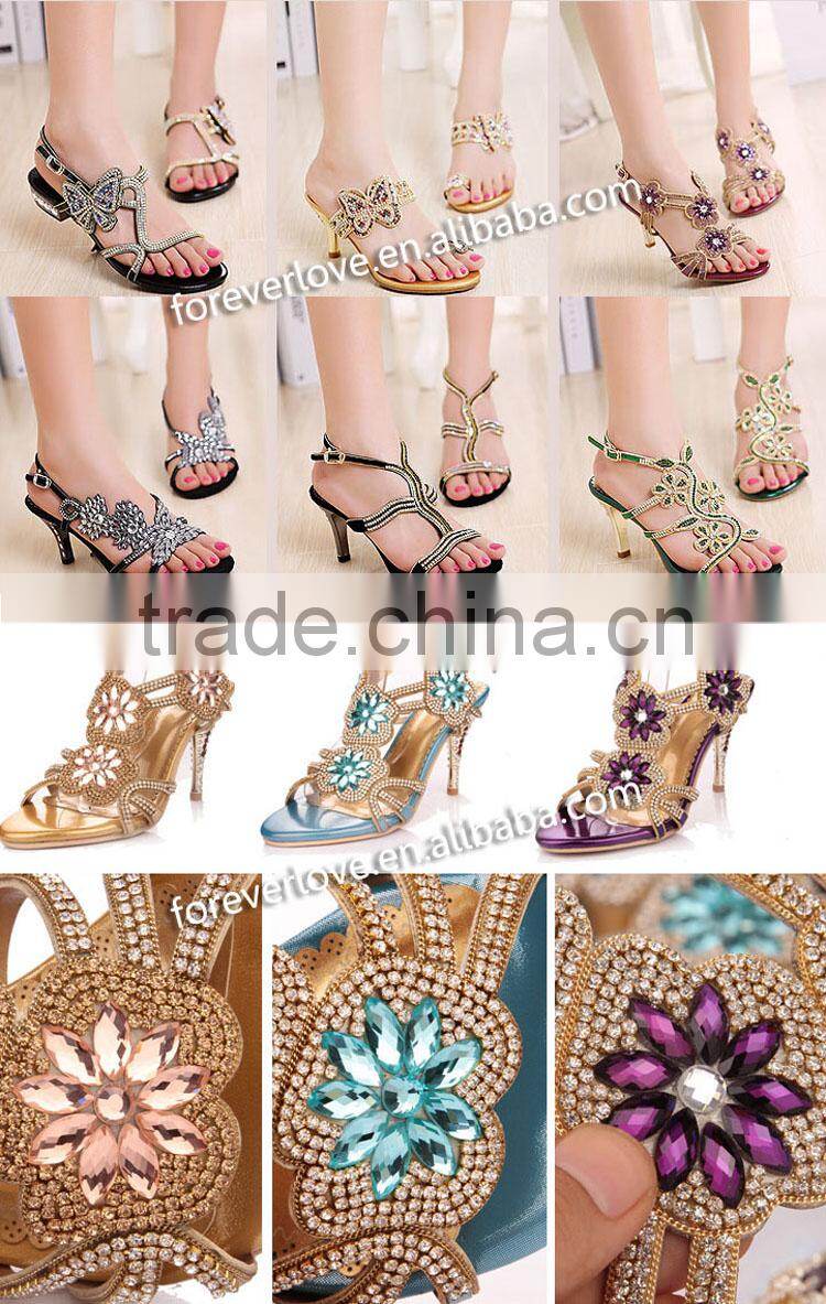 2016 New Arrival Rhinestone Strip Trimming for Garment FHRS-005