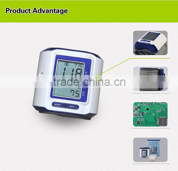 ROHS ,EMC,EN12470-3,Reach fashion top hospital infant digital wrist blood pressure monitor sphygmomanometer electronic