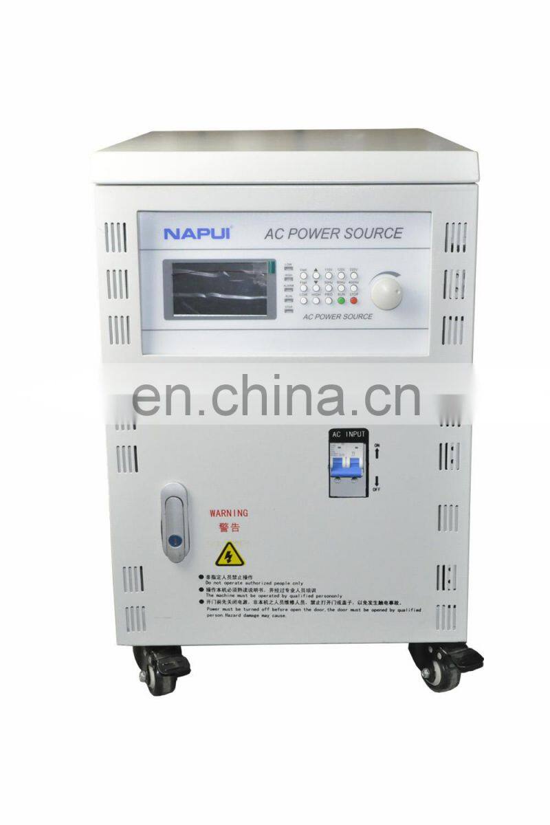 PA9550 0-300V 0-5KW Vertical Program Control Variable Frequency AC Power Supply