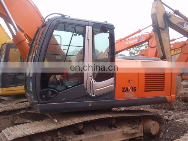 Japanese Hitachi ZX200 excavator original japan used 200 hydraulic excavator for sale
