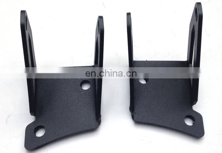 Lantsun Black for Jeep light bar hood mount kit for jeep for wrangler