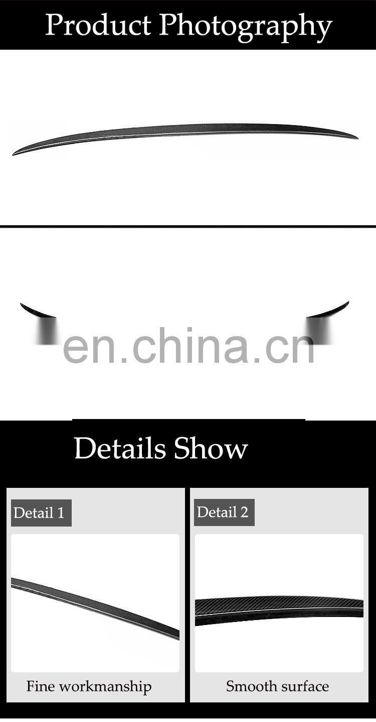 Runde Car Modification Factory Outlets Universal Spoiler Carbon Rear Wing For BMW 5-Series G30 G38 M5 Style Spoiler