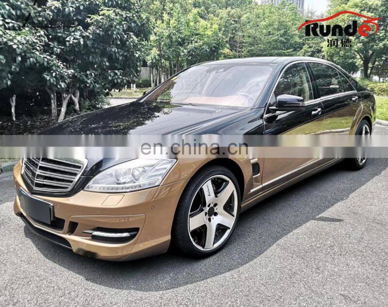 RUNDE 2003-2013 W221 High Quality Lorinse Style Car Bumper Auto Full Body Kit For Mercedes BENZ S-Class W221