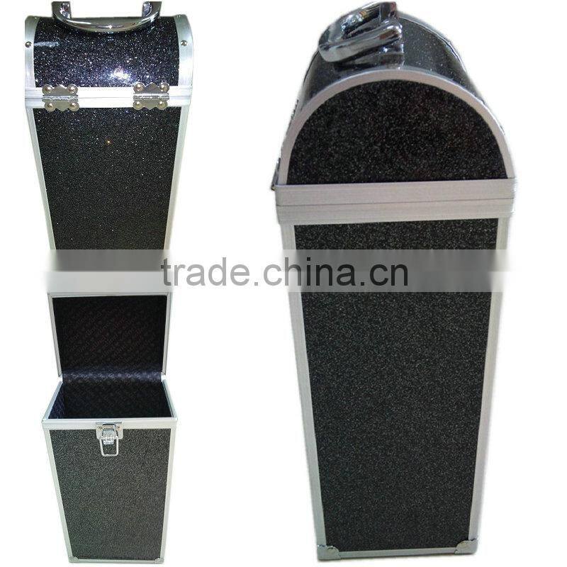Aluminum wine carrying case wine travel case for wine transportation