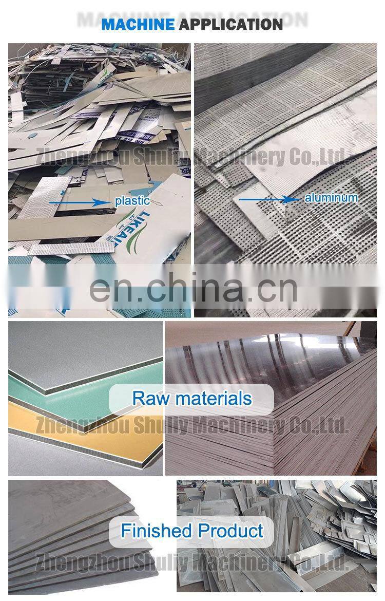 4 MM 6 MM Thickness ACP Sheet Stripper ACP Aluminum Layer Heating peeling Machine