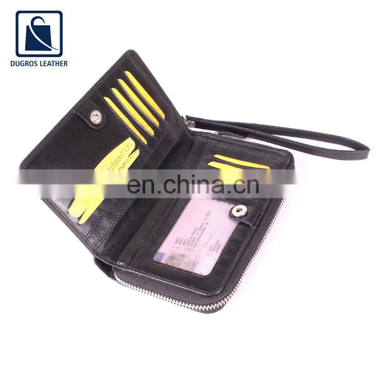 Modern Design Top Selling High Quality Luxury and Unique Fashion Designer Genuine Leather Women Wallet from India