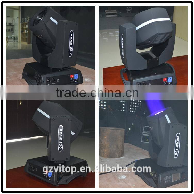 China Newest products fast-beam 230w 7R Sharpy Beam Moving Head Light
