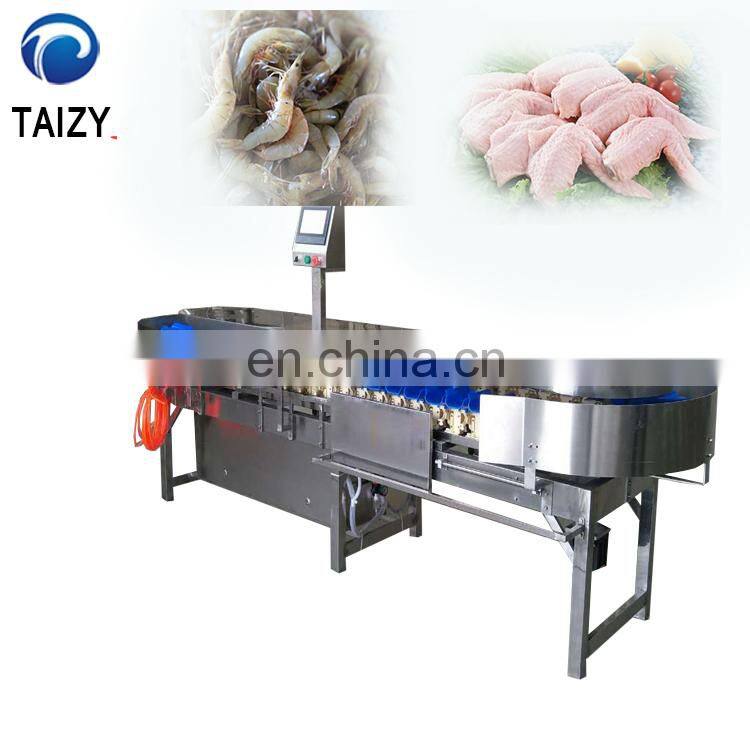 Abalone sea cucumber chicken legs chicken wings weight sorting machine