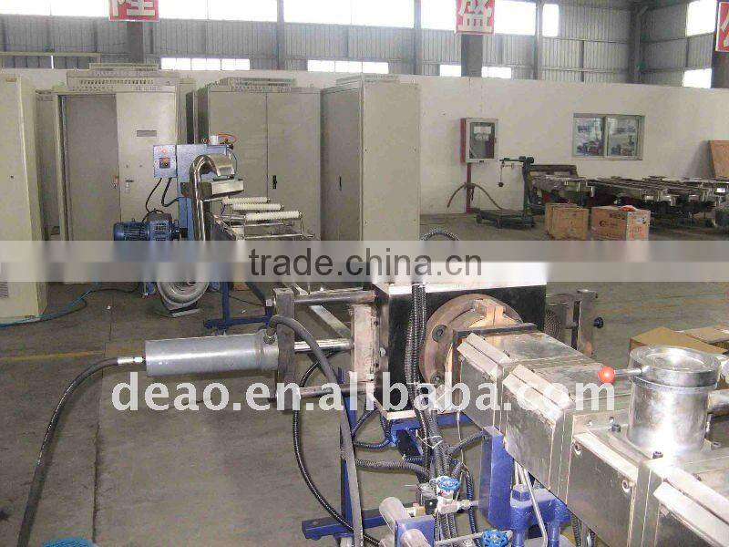 hydraulic screen changer for extrusion plastic machine