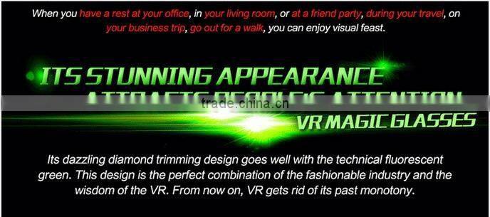 Best Price Support 3.5"-6.0" Phones High Quality Environmental ABS Plastic VR Box 3D Glasses