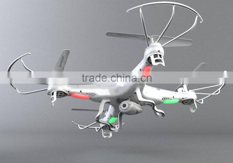 Drone 2.4G 4CH Remote Control RC Helicopter Quadcopter With 2MP HD Camera drone