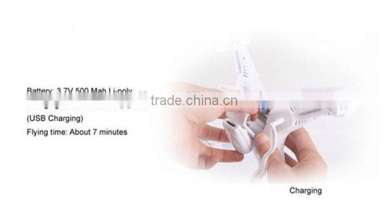 Drone 2.4G 4CH Remote Control RC Helicopter Quadcopter With 2MP HD Camera drone