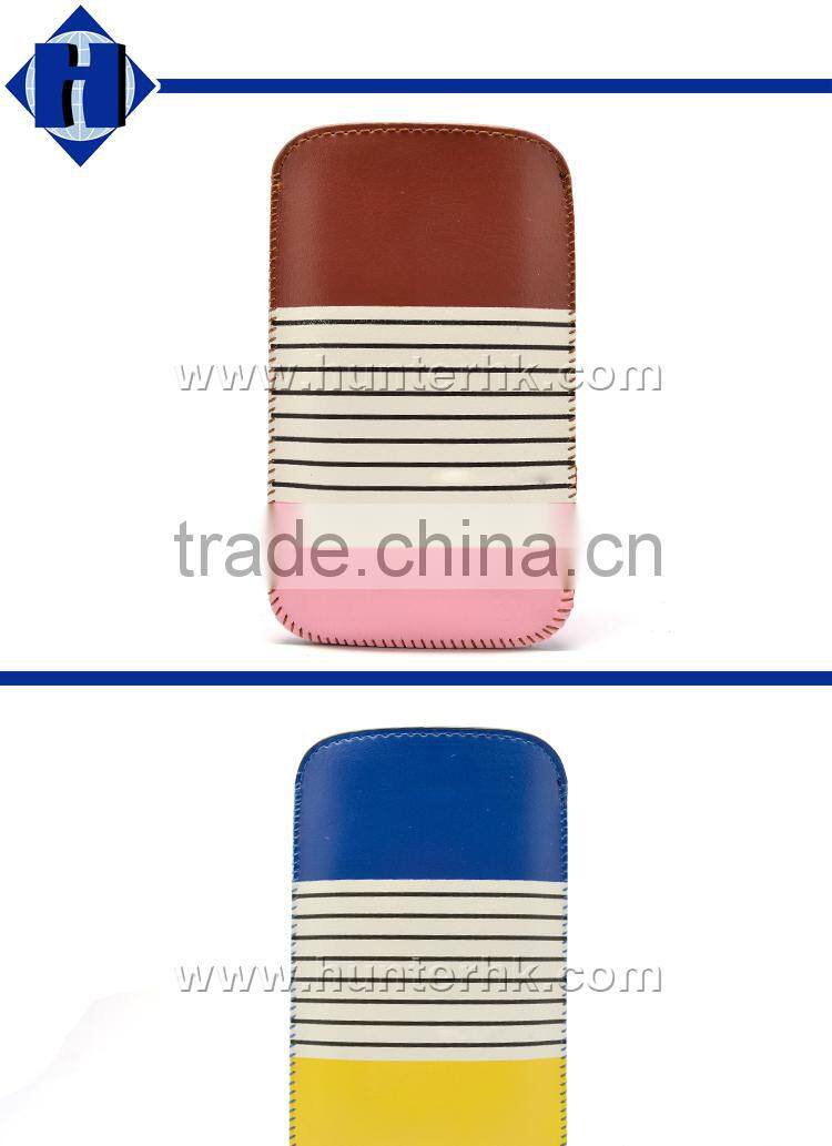 Colorful Universal For Mobile Phone Leather Pouch Case