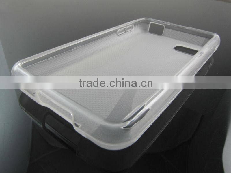 TPU X curve case for LG LS 720 MS659