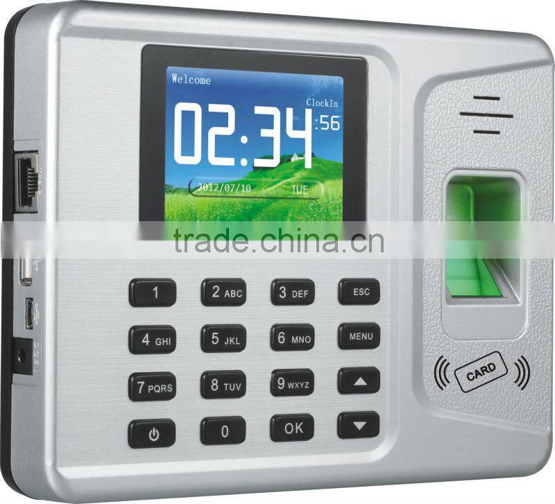 Realand A-F261 RFID or IC card biometric time attendance system with FREE SOFTWARE