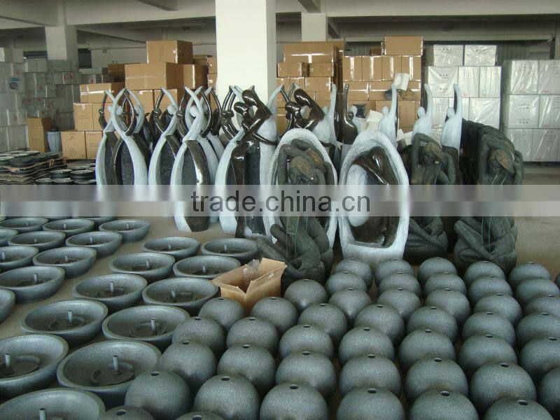 garden decorative fiberglass fat women sculpture