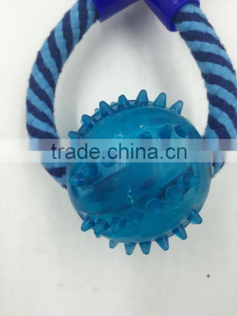 "8" shape crossed pet rope toy ,Pet toys molar tooth,dog chew toy