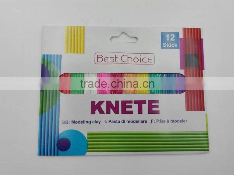 6 colors non-toxic educational toy plasticine