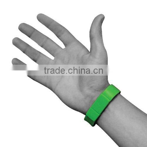 OEM silicone bracelet 8gb usb